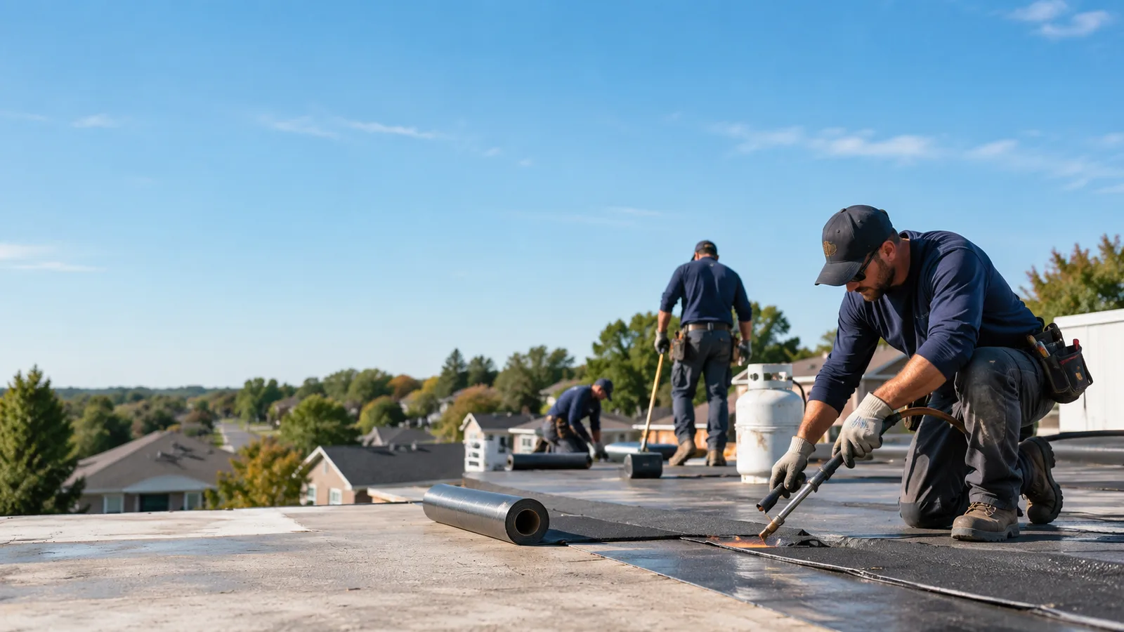 Flat Roof Leak Repair providers in Kinsman, OH